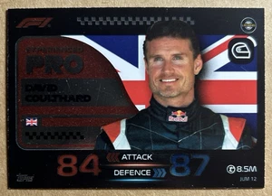 2023 Topps Turbo Attax Experienced Pro David Coulthard JUM 12 - Imagen 1 de 1