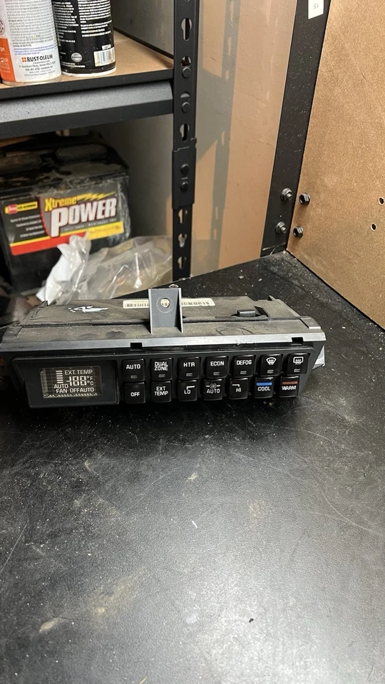 91 92 93 94  Buick Park Avenue LeSabre AC HEATER AIR TEMPERATURE CLIMATE Control - Image 1 of 4