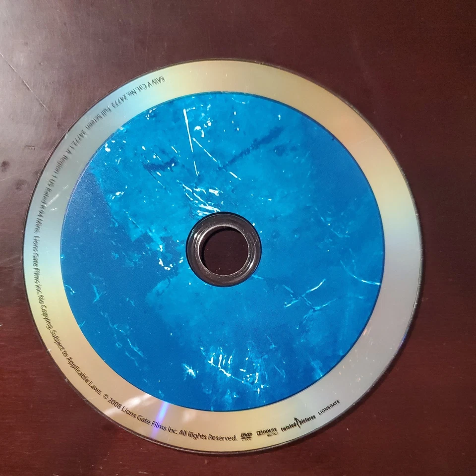 Saw V (DVD, Unrated Directors Cut, 2008) - Image 1 of 1