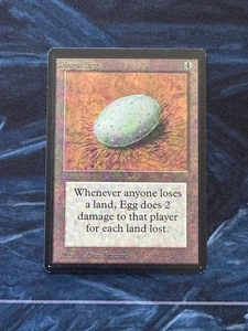 Beta Dingus Egg MTG Artifact Rare Vintage NM - Picture 1 of 5