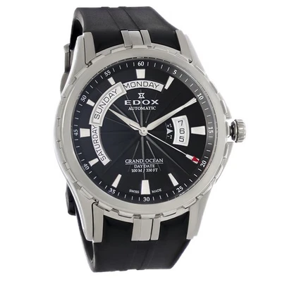 Reloj automático Edox Grand Ocean 83006 3CA NIN de acero inoxidable para hombre Foto 1 de 3