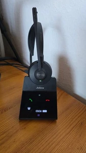 Casque mono Jabra Engage 75 noir + station - Photo 1/4