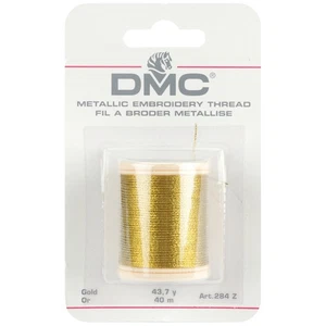 DMC 284Z  Metallic Embroidery Thread 43.7yd-Gold (5Pk) - Picture 1 of 1