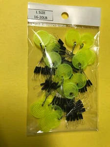 126 columnas de pesca boba flotante de goma paradas de lanzamiento sumidero S M L talla EE. UU. - Imagen 1 de 7