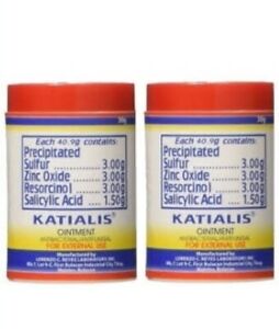 2 PCS KATIALIS 30GRAMS OINTMENT  FOR SKIN 