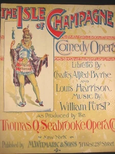 Antike Noten DIE INSEL DER CHAMPAGNE VON BYRNE, HARRISON & FURST 1892 ^^ - Bild 1 von 12