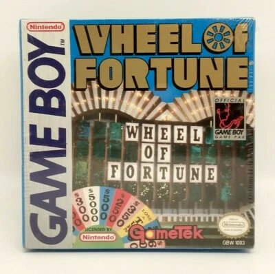 Wheel of Fortune (Nintendo Game Boy) Brand New, Factory Sealed - Image 1 of 4