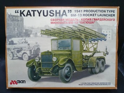 Nuevo Lanzacohetes Alan LTD "KATYUSHA" 1941 Tipo de Producción BM-13 Modelo 1/35  Foto 1 de 4