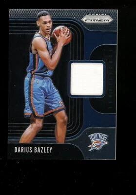 2019 Prizm Sensational Swatches #SS-DBZ Darius Bazley OKC Thunder Jersey - Image 1 of 2