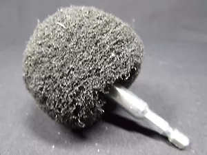 Scuff-Ball Power Scheuerkugel passt zu jedem Bohrfutter Roststreifen grau NEU 2,5 - Bild 1 von 5