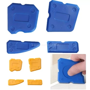 4x Portable Silicone Finishing Caulking Tool Kit  Joint Smoother Scraper Cleaner - Picture 1 of 11