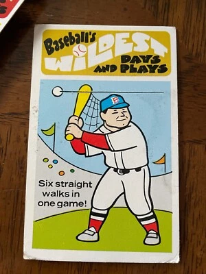1973 Fleer Baseball's Wildest Days and Plays #41 Six Walks in a Game JIMMIE FOXX - Image 1 of 2