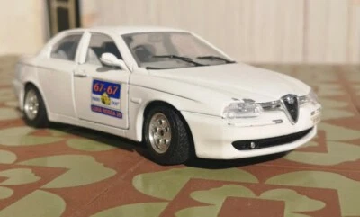 Burago Alfa 156 Taxi Roma - Immagine 1 di 4