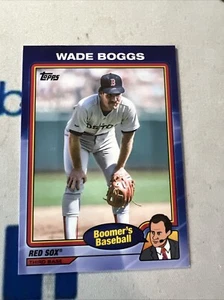 2024 TOPPS X CHRIS BERMAN BOOMERS BASEBALL #021 WADE BOGGS - Picture 1 of 1