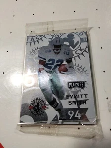 Juego promocional de fútbol americano de playoffs 1994 Emmitt Smith Barry Sanders ¡sellado de fábrica! - Imagen 1 de 2