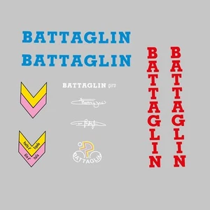 Battaglin Giro bicycle decals, Transfers, Pegatinas - Blanco N.205 - Imagen 1 de 1