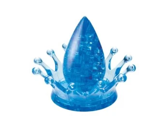 31677 WATER CROWN 3D CRYSTAL JIGSAW PUZZLE 43 PIECES FUN ACTIVITY DIY GIFT IDEA - Picture 1 of 1