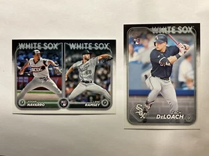 2024 Topps Chicago White sox Team Set Series 1, 2 and Updated 30 Cards - Picture 1 of 2