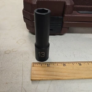 Matco Tools CDP13M6V 1/2" Drive 6 Point Metric 13mm Deep impact Socket - Picture 1 of 7