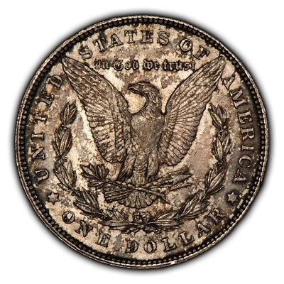 1902 $1 Morgan Silver Dollar - Pattern Toning - AU Semi Key Date - SKU-D4221 - Image 1 of 4