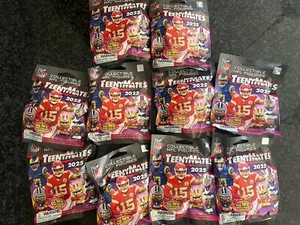NFL TeenyMates 2025 Series 13 Blind Bag 10 Pack Lot Total 20 Figures Collectible - Picture 1 of 4