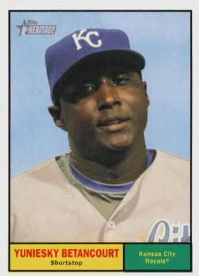 2010 Topps Heritage - Yuniesky Betancourt #367 - Image 1 of 2