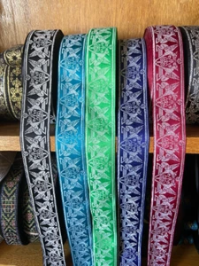 Griffin Celtic Medieval Jacquard trim 1 3/8 inches wide sold by the yard - Picture 1 of 13