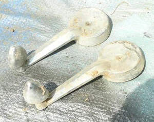 Studebaker 1953-1954 Chrome window crank  handles Pitted/Antique - Picture 1 of 1
