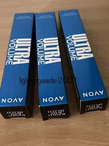 Avon Ultra Volume Waterproof Mascara BLACKEST BLACK x3 - Picture 1 of 1