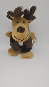 DanDee collectors choice Reindeer Camo Ring Pet Chew Toy - Picture 1 of 5