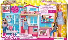 Barbie LA CASA COMPONIBILE DI BARBIE CON BAMBOLA DVV48 MATTEL -nuovo-Italia