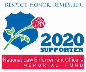 2020 NATIONAL LAW ENFORCEMENT OFFICERS MEMORIAL FUND POLICE PBA SUPPORTER DECAL - Bild 1 von 1