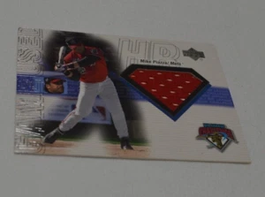 2001 UPPER DECK - MIKE PIZZA METS GAME WORN JERSEY BIG LEAGUE CHALLENGE BLC-MP - Picture 1 of 4