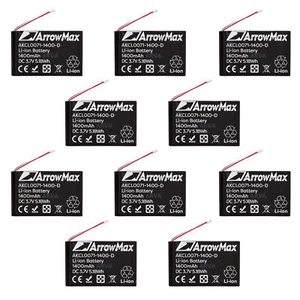 High Quality 10 Packs Li-ion Replacement Battery KNB-61 for Kenwood PKT-23 Radio - Picture 1 of 7