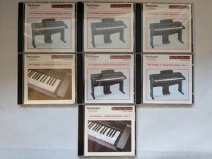 7 X Technics Floppy Disk Bundle - Patterns and Registrations For PR 303 305 307 - Picture 1 of 24