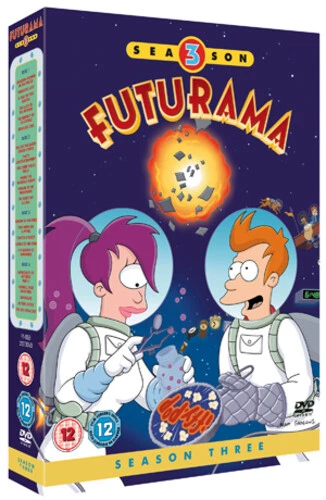 Futurama: Season 3 DVD (2003) Matt Groening cert 12 4 discs ***NEW*** - Image 1 of 1
