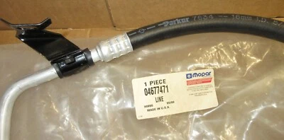Линия всасывания кондиционера Mopar 4677471 1997-2000 Dodge Caravan, Plymouth Voyager V-6 новая из старых запасов - Изображение 1 из 3
