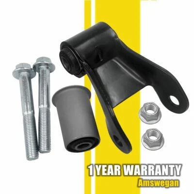 Kit de reparación de soporte de grillete de resorte de hoja trasera para 88-13 Chevrolet C1500 722-006 Foto 1 de 4