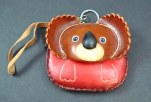 Handgefertigte Leder 3D Tier Koalabär Geldbörse Tasche Handtasche P17 - Bild 1 von 12