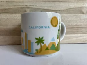 2014 Starbucks California YOU ARE HERE Collection Series Coffee Mug 14 oz - Picture 1 of 6