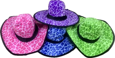 Elegant Wide Brim Plush Foldable Sun Hat for Beach, Party or Summer Chic - Image 1 of 4