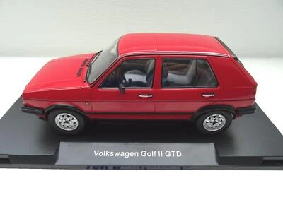 Volkswagen VW Golf 2 GTD Modellino Auto 4 Porte Di MCG IN 1:18 Rot Nuovo 18204 - Immagine 1 di 4
