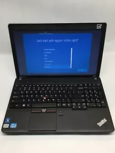 Lenovo ThinkPad E530 15" Core i5 3rd Gen 4GB 320GB Win 10-BROKEN TRACKPAD -MZ - Picture 1 of 7