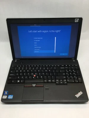 Lenovo ThinkPad E530 15" Core i5 3rd Gen 4GB 320GB Win 10-BROKEN TRACKPAD -MZ - Image 1 of 4
