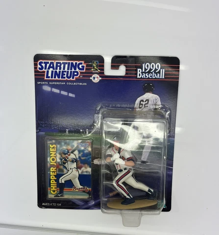 1999 Starting Lineup Chipper Jones Atlanta Braves Hasbro MLB Baseball Figure Cover