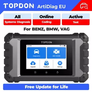 TOPDON ArtiDiag EU Car Full System OBD2 Scanner Fault Code Diagnostic Tool UK - Picture 1 of 13