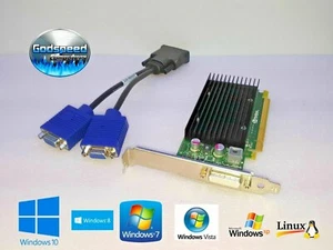 Acer Aspire T160 T136 T135 SA90 NVIDIA Dual VGA Monitor Video Card - Picture 1 of 1