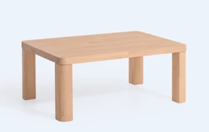 Couchtisch massivholz Buche oder Wildeiche Wohnzimmertisch Sofatisch F1 - Bild 1 von 15