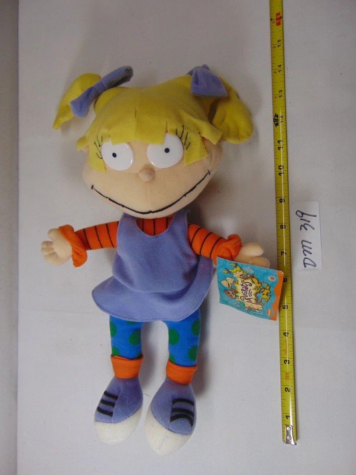 RUGRATS ANGELICA PELUCHE 2002 NANCO NICKELODEON 14" Con Etiqueta Vintage Nanco Foto 1 de 4