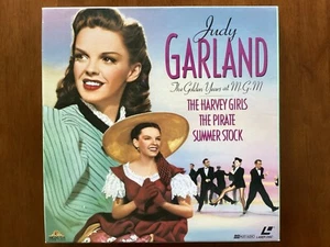 JUDY GARLAND MGM The Golden Years -Harvey Girls,Pirate,Summer Stock  5 Laserdisc - Picture 1 of 3
